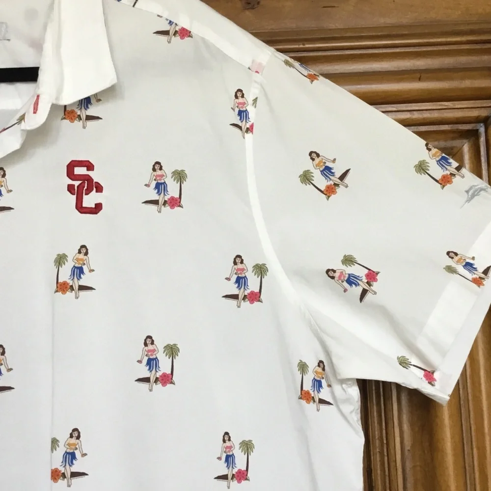 Tommy Bahama Hawaiian USC Shirt